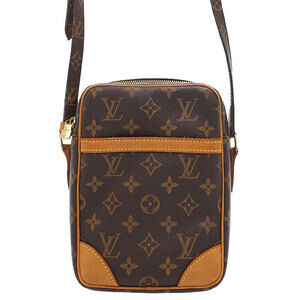Louis Vuitton Monogram Leather Brown Danube Shoulder Bag